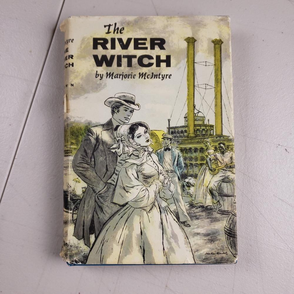 The River Witch Marjorie McIntyre 1955 Book Club Edition Hardcover Dust Jacket